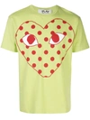 COMME DES GARÇONS PLAY LOGO PRINT T-SHIRT