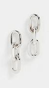 THEIA JEWELRY MELIA LARGE ROUNDED PAPER CLIP TRIP EARRINGS,TJEWE30141