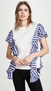 ADEAM RUFFLE T-SHIRT