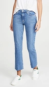 PAIGE VINTAGE COLETTE JEANS WITH CABALLO INSEAM AND RAW HEM