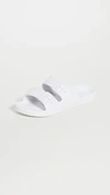 Freedom Moses White Moses Two Band Slide In White