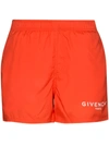 GIVENCHY LOGO SWIMMING TRUNKS