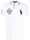 POLO RALPH LAUREN FLAG PATCH-EMBELLISHED POLO SHIRT