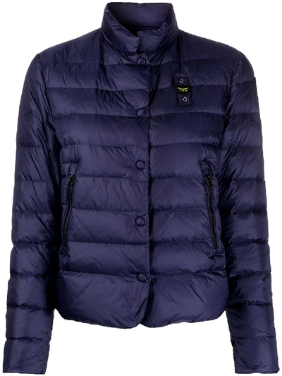 Blauer Jarvis Padded Down Jacket In Blue