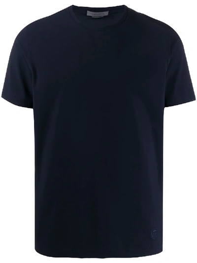 Corneliani Jersey T-shirt In Blue