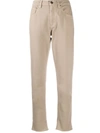 BRUNELLO CUCINELLI CROPPED FIVE-POCKET TROUSERS