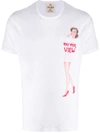 Mc2 Saint Barth T-shirt Mit Pin-up-print In White