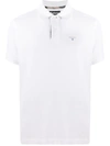 Barbour Tartan Pique Polo Shirt White & Dress
