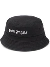 PALM ANGELS LOGO BUCKET HAT,PWLB002S20FAB001100115199329