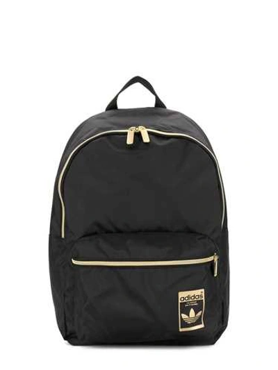 Adidas Originals Classic' Black Gold Backpack
