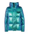 KENZO METALLIC PUFFER COAT,15281215