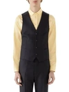 GUCCI Wool Mohair Formal Vest