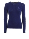 POLO RALPH LAUREN TWIST PIMA COTTON CREW NECK jumper