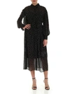 DKNY SHIRT DRESS IN BLACK