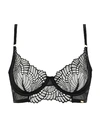 Bluebella Selmar Lace Bra W/ Underwire In Black