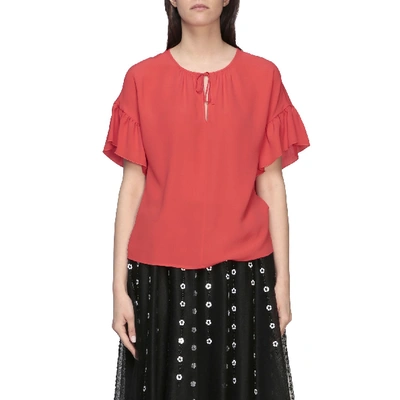 Red Valentino Top Top Women  In Coral