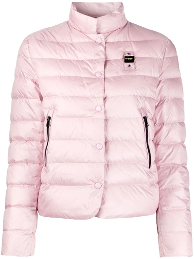 Blauer Jarvis Padded Down Jacket In Pink