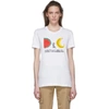 DOLCE & GABBANA DOLCE AND GABBANA WHITE WATERMELON AND BANANA T-SHIRT