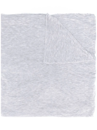 Transit Fine-knit Scarf In Grey
