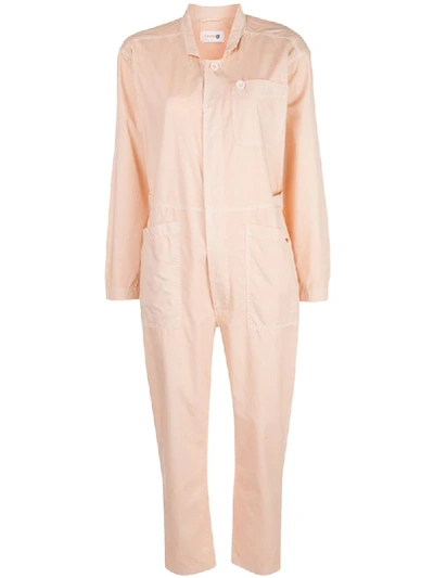 Sundry Cropped-jumpsuit In Pink