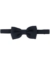 Tagliatore Plain Bow Tie In Blue