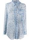 ACNE STUDIOS FLORAL-PRINT CHIFFON BLOUSE