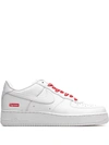 NIKE X SUPREME AIR FORCE 1 LOW "MINI BOX LOGO WHITE" SNEAKERS