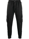 Represent Elasticated Cargo Pants In Black