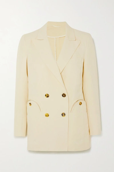 Blazé Milano Blaze Milano Savannah Everyday Unlined Blazer In Neutral