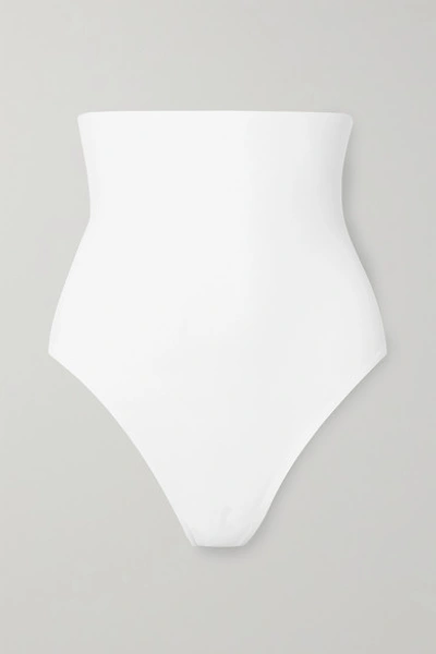 Agent Provocateur Dion Stretch-jersey Thong In White