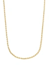 Saks Fifth Avenue 14k Yellow Gold Rope Chain Necklace/4mm