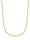 Saks Fifth Avenue 14k Gold Rope Chain Necklace/4.9mm