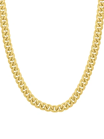 Saks Fifth Avenue 14k Yellow Gold Miami Cuban Chain Necklace