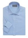 SAKS FIFTH AVENUE MEN'S SOLID TWILL FRENCH CUFF COTTON DRESS SHIRT,0400095724304
