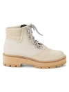 3.1 Phillip Lim Dylan Canvas Lace-up Hiking Boots In Natural