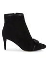 Karl Lagerfeld Mona Stiletto Booties In Black