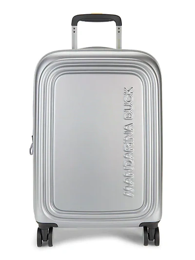 Mandarina Duck 22-inch Trolley Suitcase In Silver