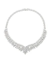 Eye Candy La Queen Crystal Collar Necklace