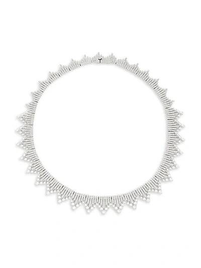 Adriana Orsini Crystal Collar Necklace