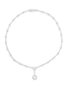 ADRIANA ORSINI FRONT DROP CRYSTAL NECKLACE,0400010546842