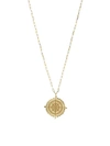 SAKS FIFTH AVENUE 14K YELLOW GOLD PENDANT NECKLACE,0400010876617