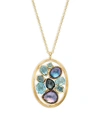 IPPOLITA 18K YELLOW GOLD & MULTI-STONE PENDANT NECKLACE,0400010206282