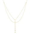 SAKS FIFTH AVENUE 14K YELLOW GOLD MULTI-STRAND NECKLACE,0400011683413