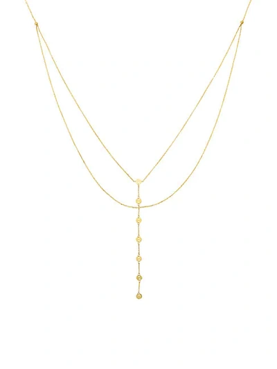 Saks Fifth Avenue 14k Yellow Gold Multi-strand Necklace