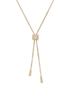 SAKS FIFTH AVENUE 14K YELLOW GOLD & WHITE DIAMOND NECKLACE,0400011697405