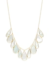 IPPOLITA 18K YELLOW GOLD MOTHER-OF-PEARL COLLAR NECKLACE,0400012340972