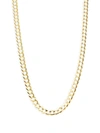 SPHERA MILANO 14K YELLOW GOLD CURB CHAIN NECKLACE,0400012226894