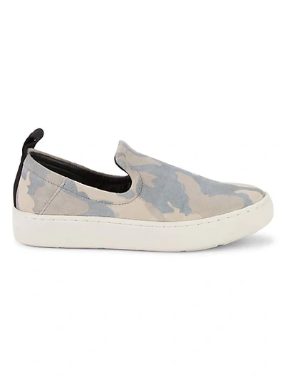 Dolce Vita Tag Suede Slip-on Sneakers In Camo Suede