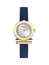 FERRAGAMO GANCINO STAINLESS STERLING & LEATHER-STRAP WATCH,0400011864884
