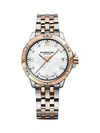 RAYMOND WEIL TANGO DIAMOND & MOTHER-OF-PEARL STAINLESS STEEL BRACELET WATCH,0400012277497